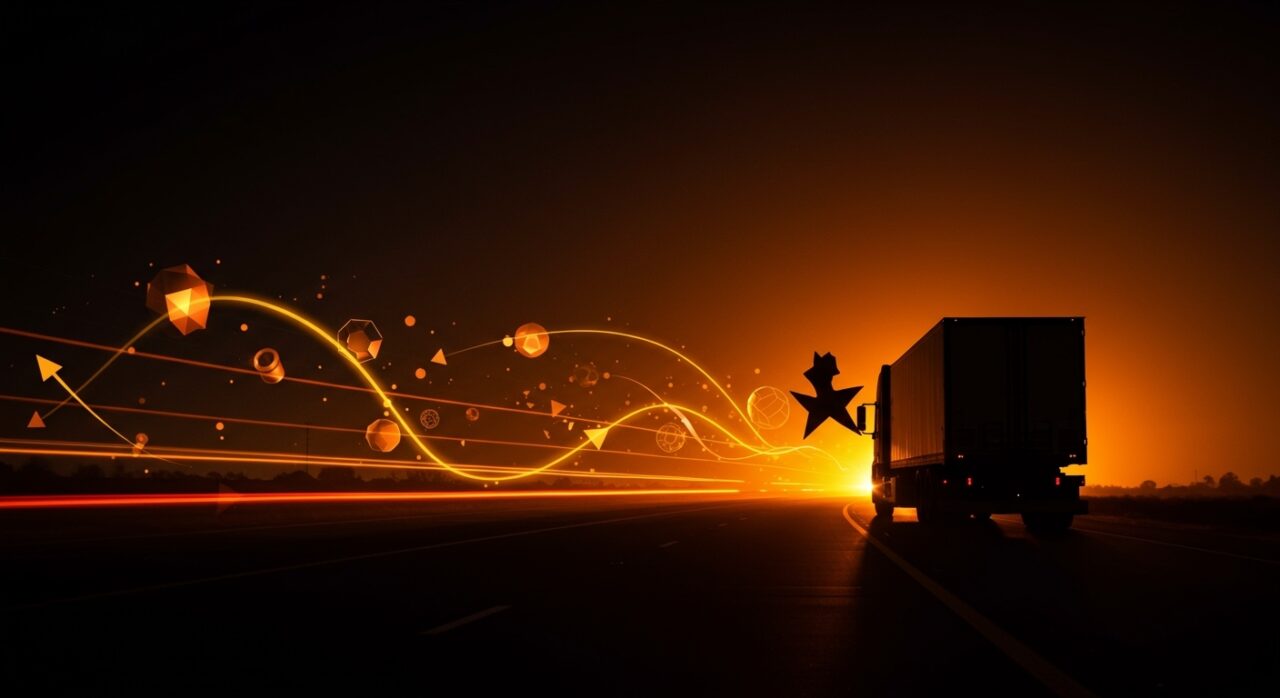 Escasez de conductores en el transporte estadounidense con enfoque en logística, regulación y tecnología aplicada al sector.
