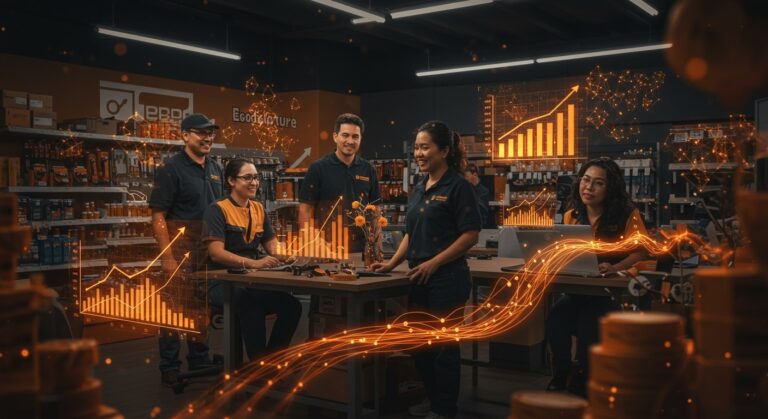 Expansión y estrategia de pymes ferreteras en Chile con inversión y tecnología en mercado retail.