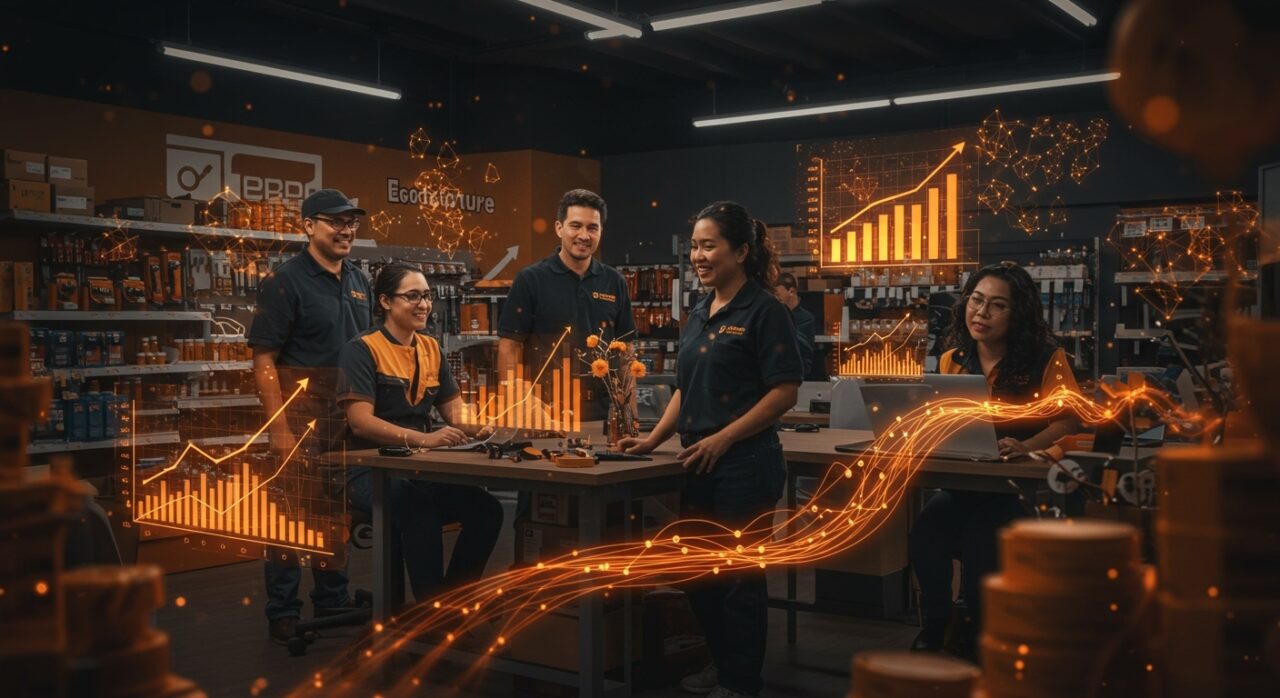 Expansión y estrategia de pymes ferreteras en Chile con inversión y tecnología en mercado retail.