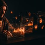 Expertos en seguridad informática enfrentando riesgos de hacking y filtración de datos en startups.