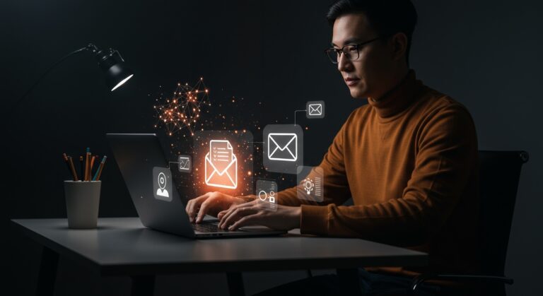 Asistente de email potenciado por IA de Google optimizando la productividad en startups y founders en Norteamérica.