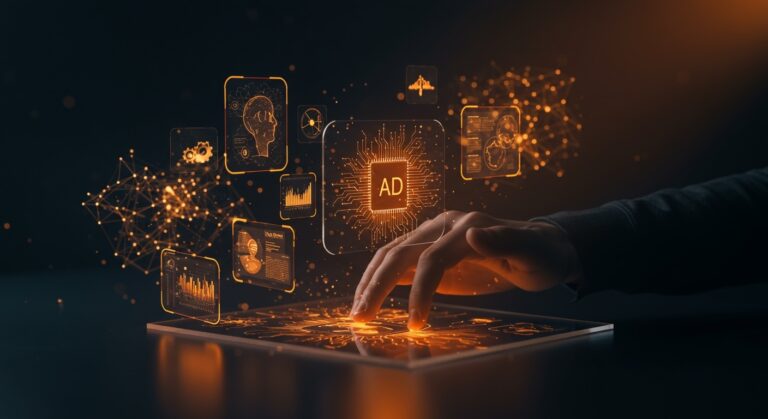 Google Opal plataforma IA no-code para founders tech con prototipado rápido y automatización visualizada en interfaz futurista.