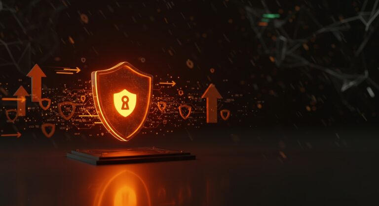 Implementación de WireGuard en Rust por Mullvad destacando privacidad, rendimiento y seguridad en VPN con diseño tecnológico en tonos naranja y negro.