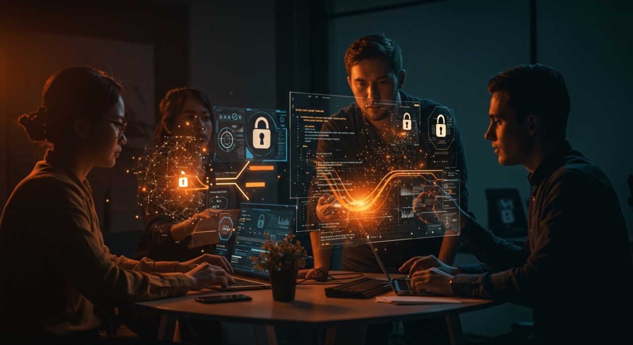 GPT-5.2-Codex aplicando inteligencia artificial avanzada en ingeniería de software y ciberseguridad para startups tecnológicas.