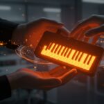 Startup Pocket Piano adquirida por Grífols, representando innovación tecnológica e inversión en el ecosistema emprendedor.