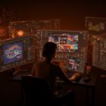 Reconstrucción digital del sitio web Space Jam 1996 usando IA aplicada, mostrando desafíos y aprendizajes para el desarrollo web automatizado.