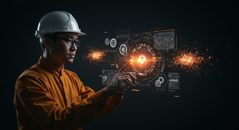 Visualización de inteligencia artificial aplicada a la verificación formal para mejorar la automatización y calidad en el desarrollo de software industrial.