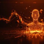 Impacto negativo de la inteligencia artificial en el mercado bursátil con caída de acciones y riesgos para startups tecnológicas.