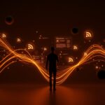 Founder tecnológico utilizando tecnología calmada y redes indieweb para el bienestar digital y navegación autónoma.