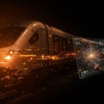 Infraestructura y gestión pública en transporte ferroviario alemán con metáforas de innovación y eficiencia operativa inspiradas en Deutsche Bahn.