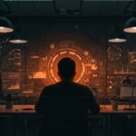 Ingeniería de software en grandes empresas tecnológicas combinando cinismo e innovación en un entorno digital moderno.