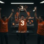 Innovación abierta financiera en Perú destacada por BCP en NTT DATA Open Innovation con startups y fintech colaborando en un entorno tecnológico futurista.