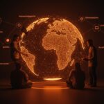 Startups latinas colaborando con innovación y calidad para su internacionalización y expansión global.