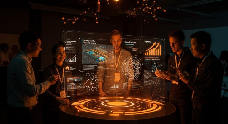 Startups innovadoras en materiales compuestos colaborando en JEC World 2026, destacando premios y networking global.