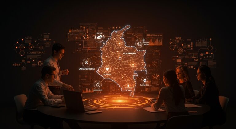 Líderes internacionales impulsando la innovación en el ecosistema tech y startups de Colombia para 2026.