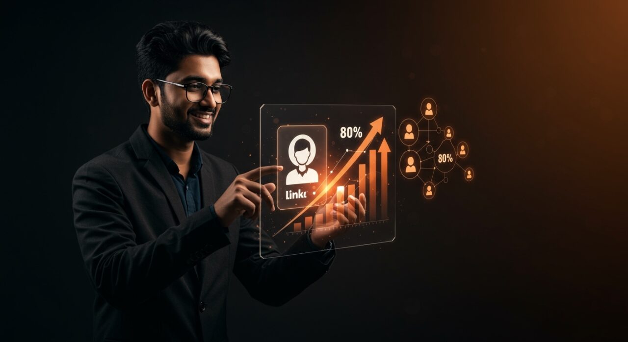 Verificación de perfil en LinkedIn en India con crecimiento digital y networking profesional confiable en 2025.