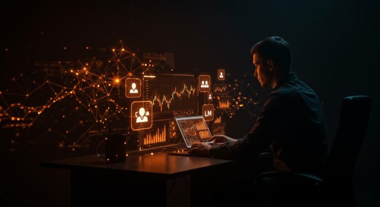 Trading automatizado con inteligencia artificial usando modelos LLM en mercados financieros, mostrando resultados y aprendizajes para startups tecnológicas.