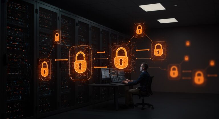 Visualización conceptual de locks en PostgreSQL para optimización y concurrencia en bases de datos SaaS, con énfasis en claves para founders.