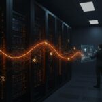 Sensores inteligentes MayimFlow previniendo fugas en data centers con tecnología avanzada y monitoreo en tiempo real.