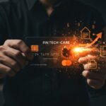 Fintech tarjeta de crédito cerrada representando retos y oportunidades en startups fintech y tendencias de recompensas para hipotecas.