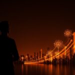 Visual conceptual de Meta y la startup Limitless de IA representando adquisiciones y tendencias tecnológicas en LatAm.