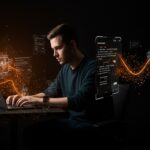 Emprendedor utilizando modelos locales de IA para codificación eficiente y reducción de costos en tecnología startup.