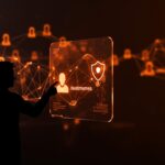 Moderación automática de usernames para founders tech, mostrando protección de marca y gobernanza en un entorno digital moderno.