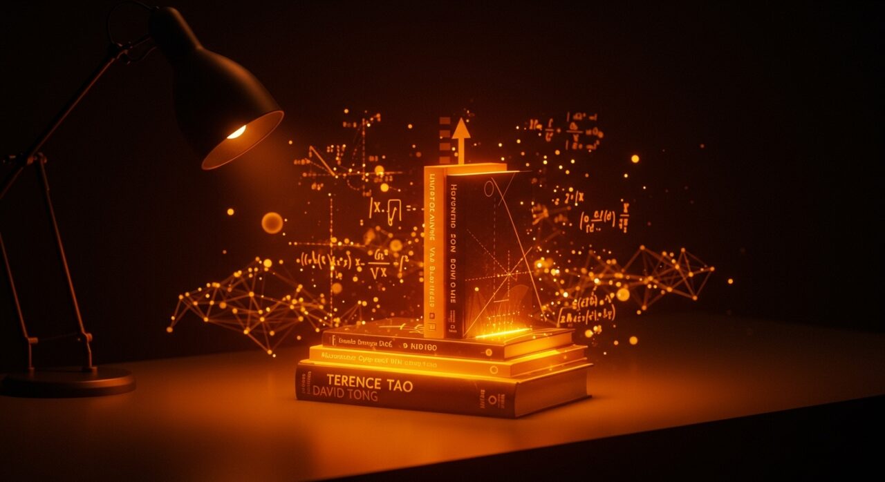 Nuevos libros científicos de Quanta Books destacando innovación en matemáticas y física para founders tech.