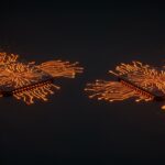 Chips de IA interconectados representando el acuerdo de licencia tecnológica entre Nvidia y Groq en el sector startup de inteligencia artificial.