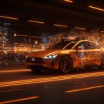 Modelo de IA abierta de Nvidia aplicada a autos autónomos, destacando innovación en inteligencia artificial para movilidad autónoma.