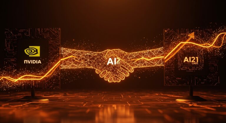 Nvidia negocia adquisición de la startup israelí AI21 Labs en IA generativa, destacando liderazgo tecnológico y funding estratégico.