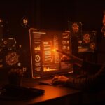 API avanzada de extracción de documentos con IA para startups, mostrando automatización y procesamiento OCR en entorno tecnológico.