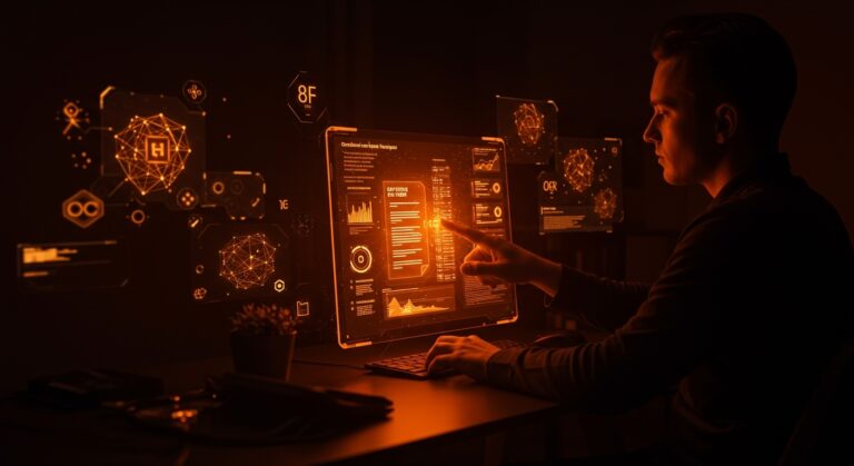 API avanzada de extracción de documentos con IA para startups, mostrando automatización y procesamiento OCR en entorno tecnológico.