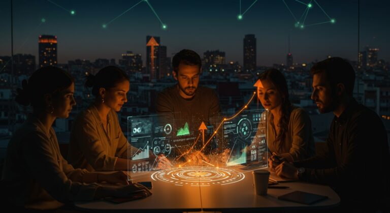 Ranking 2025 de startups españolas destacadas en innovación tecnológica y sostenibilidad, visualizando el ecosistema startup y tendencias de crecimiento SAAS.