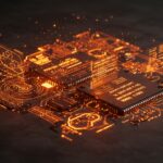 Reconstrucción del SDK perdido de VisiCorp Visi On con metáforas visuales de ingeniería inversa y software legacy en estilo Ecosistema Startup.