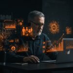 Senior AI Engineer desarrollando inteligencia artificial aplicada en fintech y empleo tecnológico, innovación en startups.