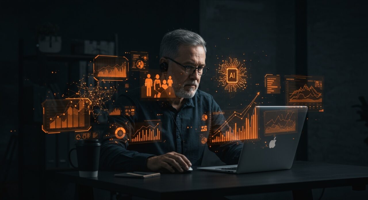 Senior AI Engineer desarrollando inteligencia artificial aplicada en fintech y empleo tecnológico, innovación en startups.