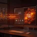 Síntesis rápida de vistas 3D fotorealistas con IA de Apple para visión computacional y AR/VR.
