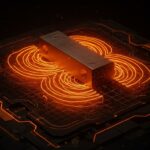 Simulación electromagnética detallada de imanes N48SH en Ansys Maxwell destacando magnetización y modelado físico para startups de hardware.