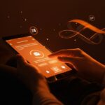 Interfaz calmada de app educativa sin gamificación enfocada en experiencia y retención de usuarios en sector tech.