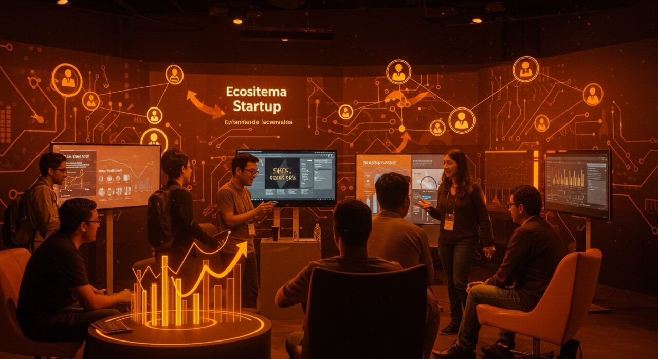 Startups latinoamericanas en South Summit Brazil 2026 conectando para networking, mentoría y acceso a funding en un ambiente tecnológico e innovador.