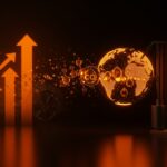 Máquina innovadora que crea gasolina sintética limpia del aire, simbolizando energía limpia y transición energética en startups LATAM.