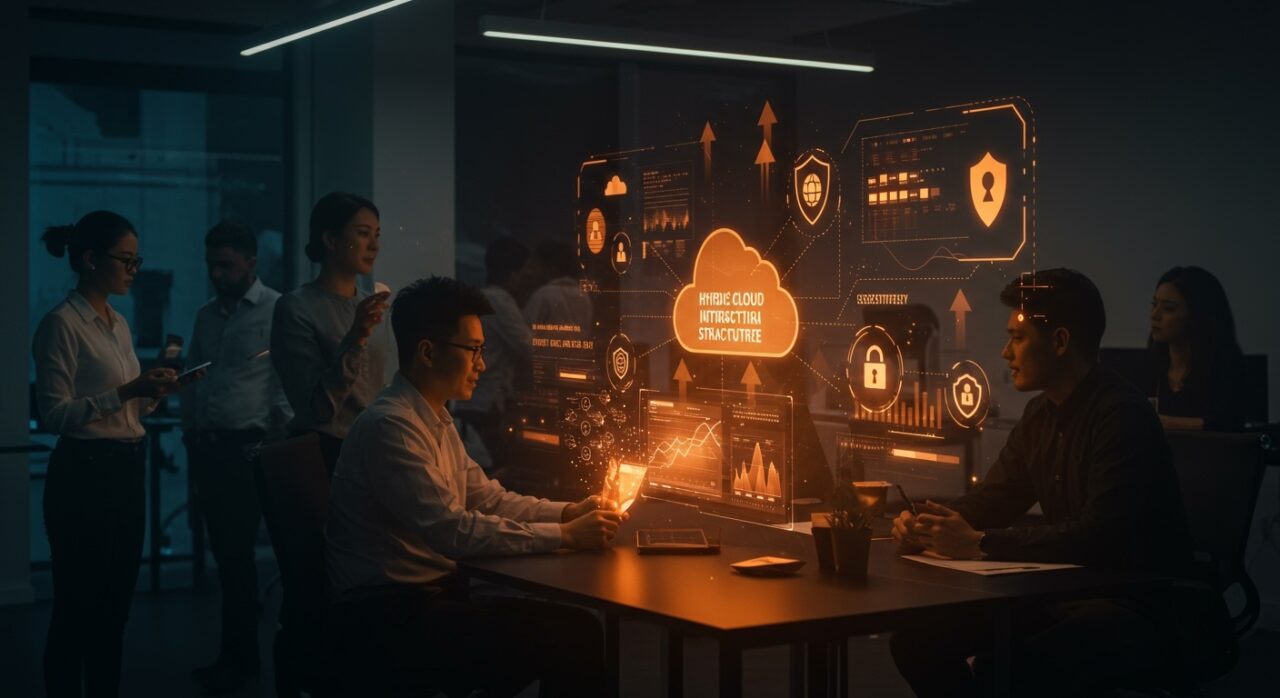 Startup israelí de ciberseguridad SaaS recibiendo inversión Serie A de 60 millones USD para infraestructura híbrida.