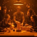 Seis startups españolas innovadoras desarrollando regalos navideños sostenibles en un entorno tecnológico del ecosistema emprendedor.