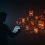 Startup tecnológica migrando infraestructura con Terraform CDK y AWS CDK, ilustrando fin de soporte y transición tecnológica.