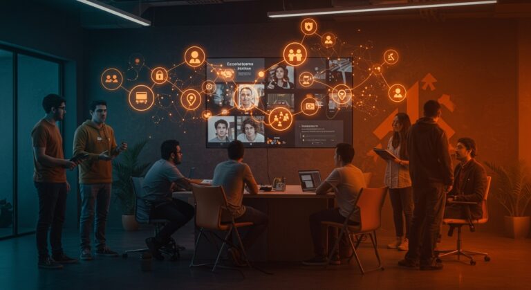 Comunidades digitales y badges de Threads impulsando el engagement en startups latinas con innovación en plataformas sociales.