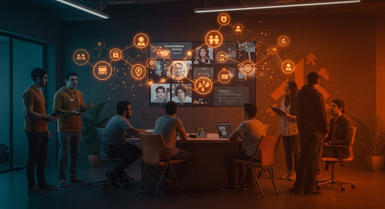 Comunidades digitales y badges de Threads impulsando el engagement en startups latinas con innovación en plataformas sociales.