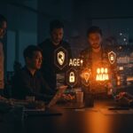 Verificación de edad digital y regulación en internet en startups tecnológicas bajo leyes de EE.UU., enfocado en seguridad infantil y privacidad online.