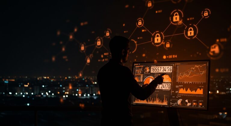 Sistema de vigilancia digital en Uzbekistán mostrando riesgos de privacidad y regulación tecnológica, ilustrando lecciones para startups.