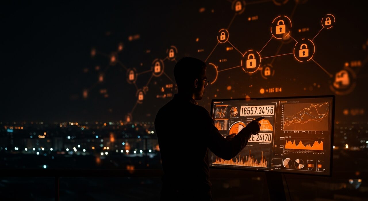 Sistema de vigilancia digital en Uzbekistán mostrando riesgos de privacidad y regulación tecnológica, ilustrando lecciones para startups.